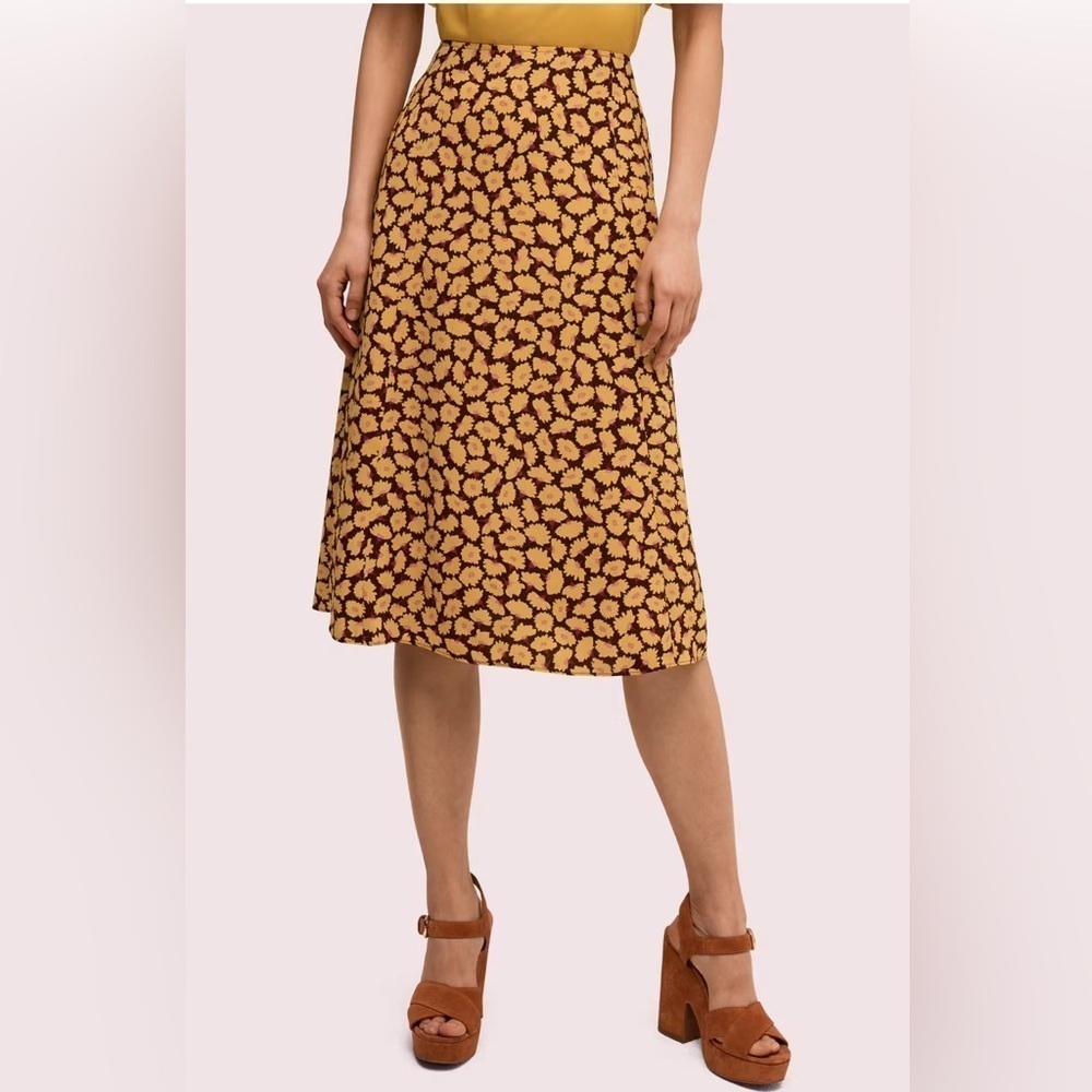 Kate Spade Sunny Bloom Midi Skirt size 8 NWT